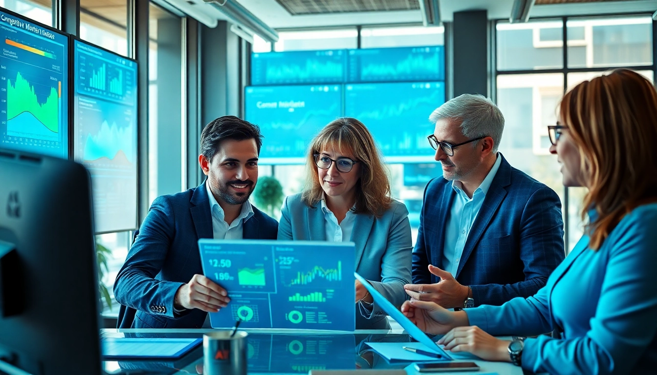 Utilizing ai prompts for competitive intelligence in a collaborative business environment highlights innovation.