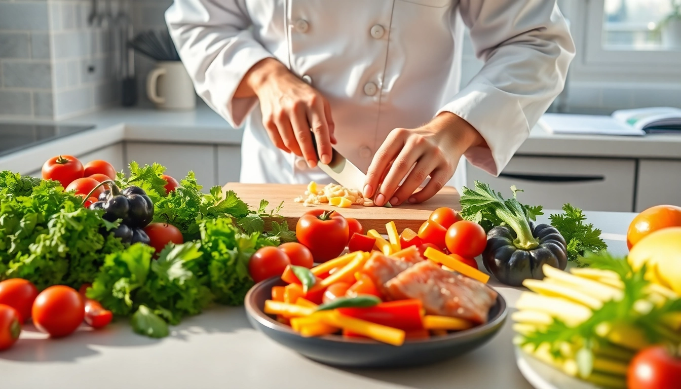 Prepare low calorie meals to lose weight with fresh ingredients and vibrant vegetables.