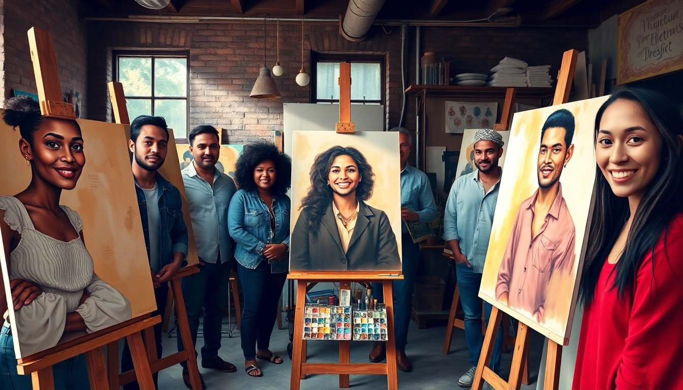 Elevate Your Space with Stunning Portrait Paintings That Capture Emotion