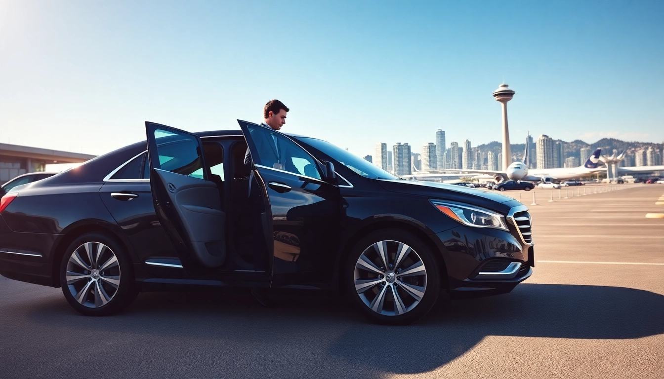 Experience top-tier car service Vancouver BC with a professional chauffeur and luxury sedan at YVR.