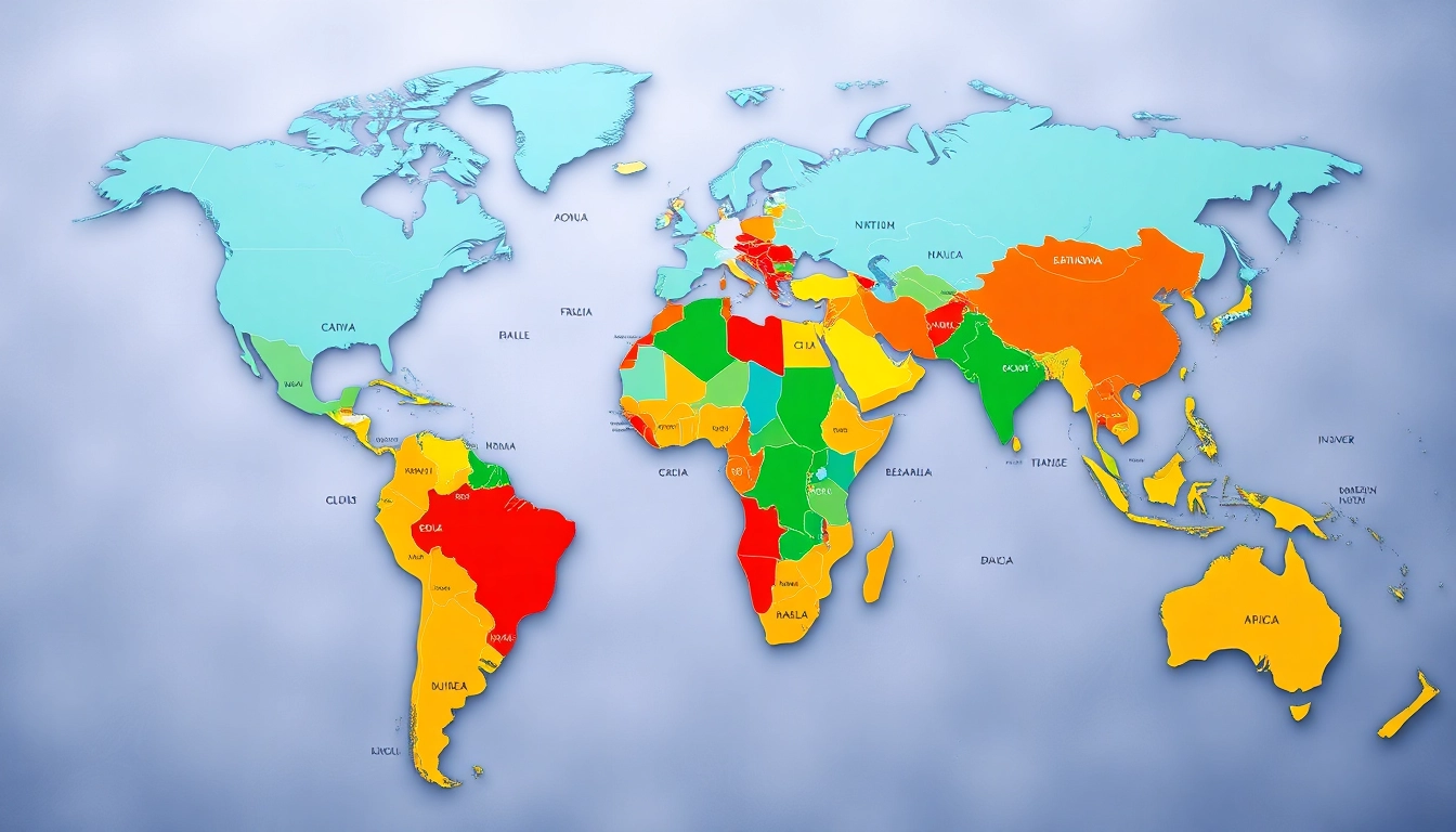 Analyse BRICS Afrique through an illustrated map showcasing the collaboration and growth opportunities between these regions.