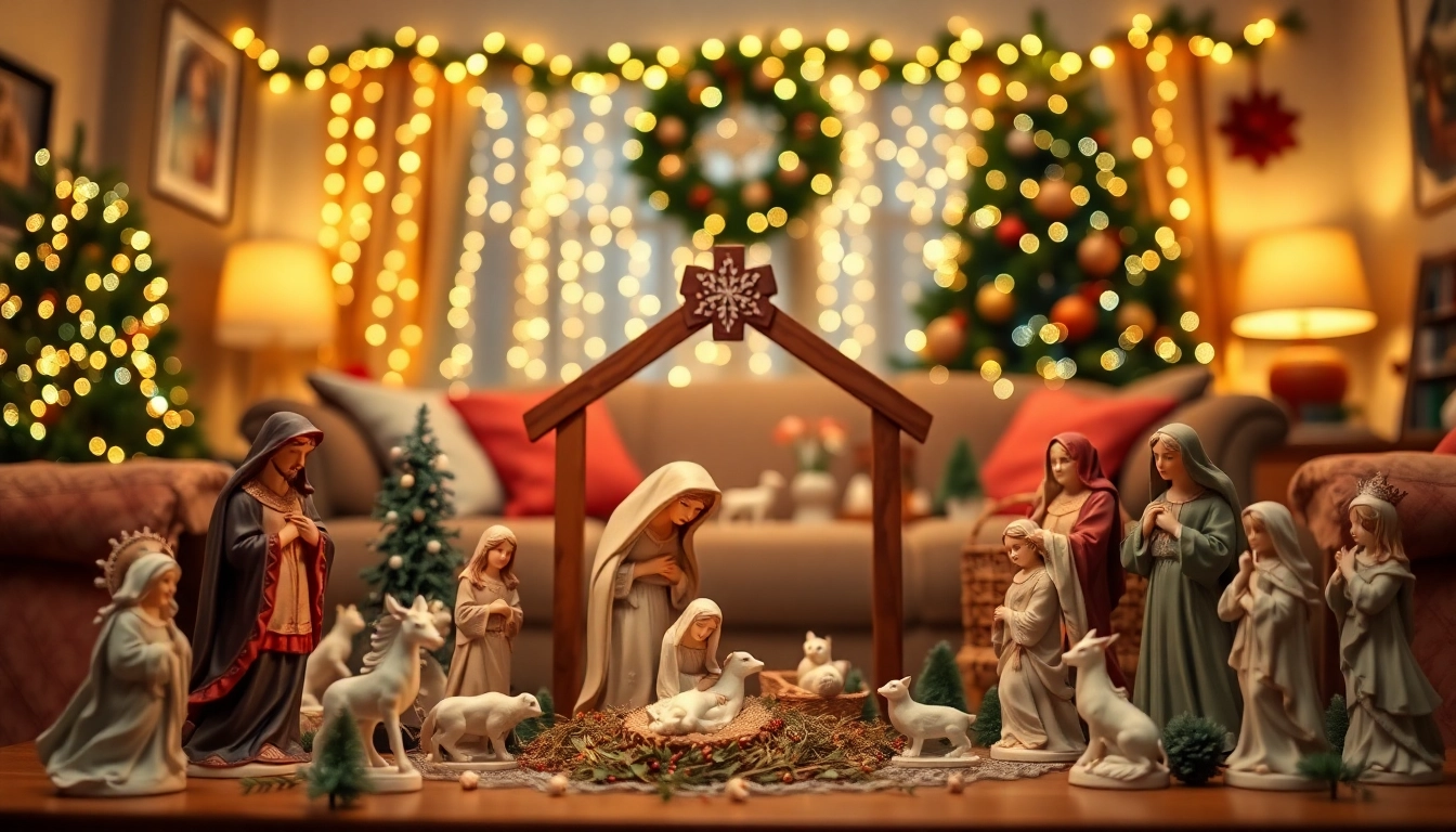 Celebrating the Season with Exquisite Nativity Sets